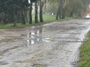 Foto: Sehr schlechte Straßenverhältnisse  